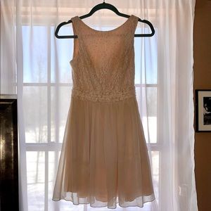light pink homecoming dress worn once perfect condition